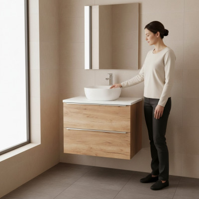 Buedzëmmer Becken Ënnerschaf Spullstell Luxus Spullbecken