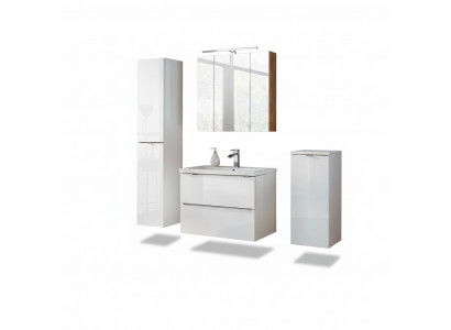 Design Buedzëmmer Miwwelen Bad 4 Deeler Set Dekor Garnitur Schaf Wäschbecken