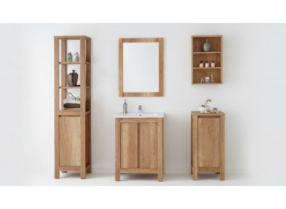 Design Buedzëmmer Miwwelen Bued Set Garnitur Becken Schaf Waschbecken