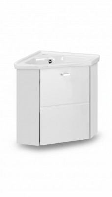 Eckbad Eckdësch Lavabo Eckschaf Lavabo Wäschstand Entren
