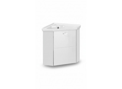 Eckbad Eckdësch Lavabo Eckschaf Lavabo Wäschstand Entren