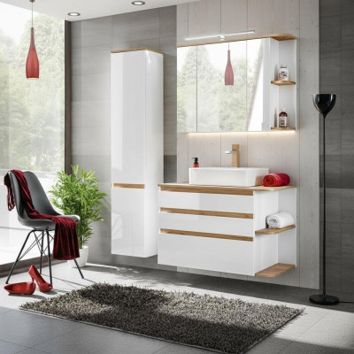 Buedzëmmer Design Buedzëmmermiwwel Setzer Dekor Lavabo Luxusqualitéit Miwwelen