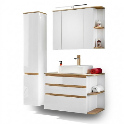 Buedzëmmer Design Buedzëmmermiwwel Setzer Dekor Lavabo Luxusqualitéit Miwwelen