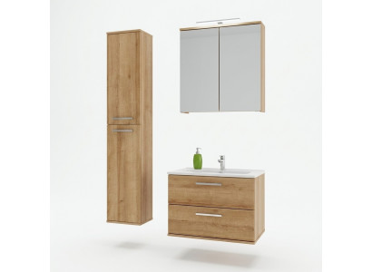 Designe Buedzëmmer Miwwelen Buedem 3-deelech Deko Set Garnitur Schaf Wäschbecken