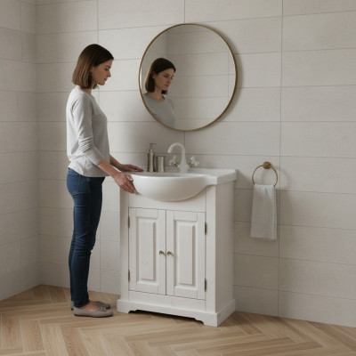 Lavabo Waschtisch Keramik Becken Dekorativ Buedzëmmer Waschtëscher
