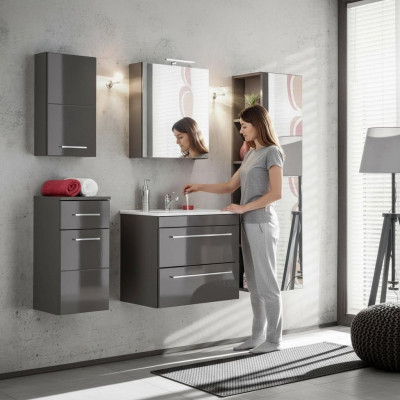 Design Buedzëmmer Miwwelen Dekorativt Bad Set Garnitur Schaf Wäschbecken