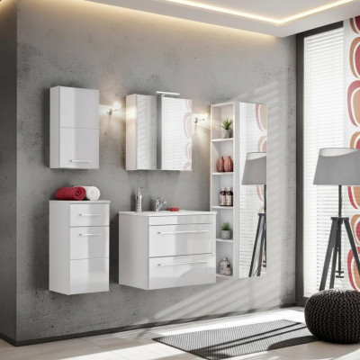 Design Buedzëmmer Miwwelen Deko Buedbidde 5 Deeler Set Garnitur Schaf Wäschbecken