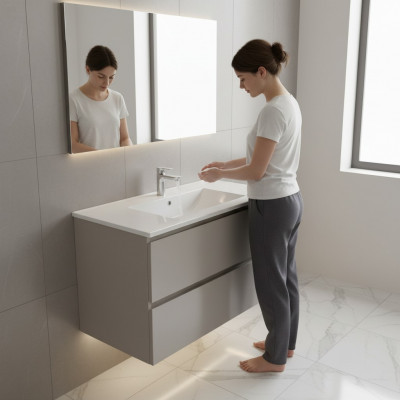 Keramik-Waschbecken, Waschtisch, Opzebau-Waschtisch, Becken, Wäschschossel