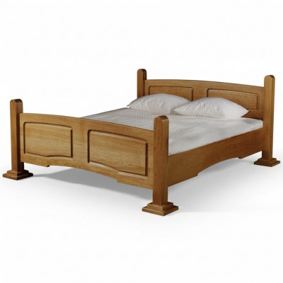 Antik Stil Klassesch Bett Duebelbett Better Schlofzëmmer Holz 60/180cm