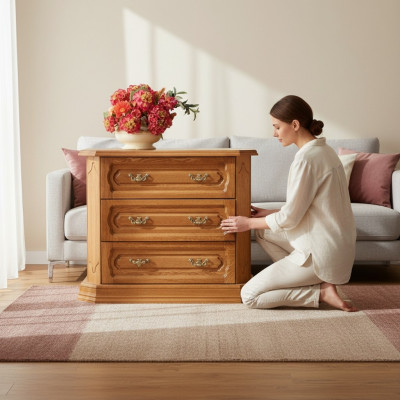 Klassesch Komoud Komouden Dekorativ Komoudeschaf Sideboard Miwwelen