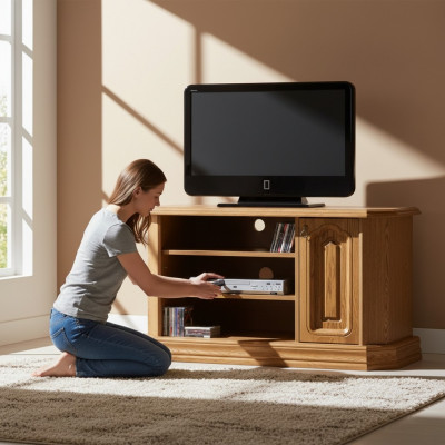 RTV Antik Stil Kommode Nei Fernseh Barock Rokoko TV Hi Fi Schaf
