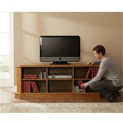 RTV antik Stil Kommode RTV Fernseh Barock Rokoko TV Hi-Fi Schaf.