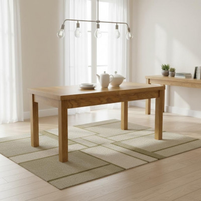 Edelt Holzdësch Wunnzëmmer Dëscher Landhausstil Dësch Konferenzdësch