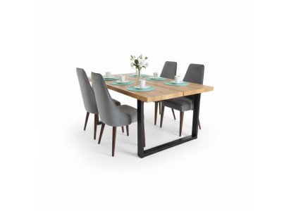 Design Dësch Iessdësch Holz Dëscher Büro Konferenz Iesszëmmer Iessberäich