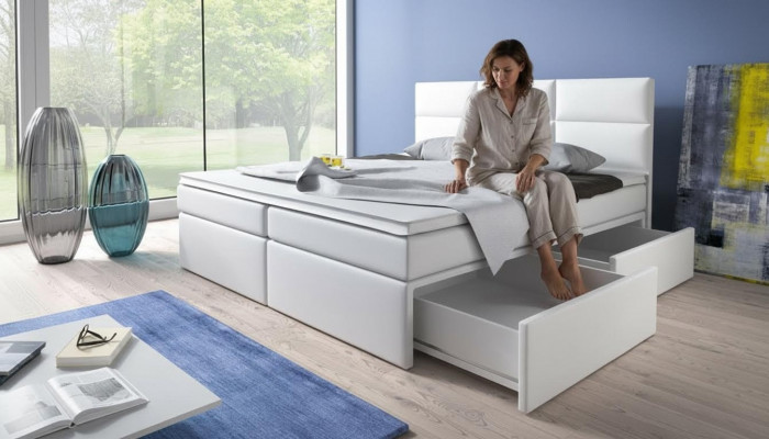 Boxspring Better Bett Polster Konschtlieder Designer Hotel Duebel Luxus Design Neien