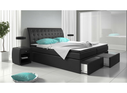 Boxspringbett Better Bett Polster Konschtsléier Designer Hotel Duebel Luxus Design