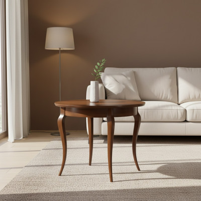 Ronn Dëscher Ronnen Iesszëmmer Ronnen Designer Dësch Holz Héichglanz 95/295cm Miwwelen