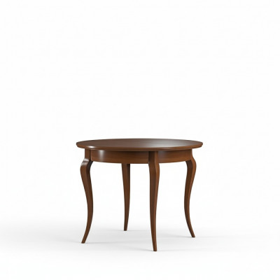 Ronn Dëscher Ronnen Iesszëmmer Ronnen Designer Dësch Holz Héichglanz 95/295cm Miwwelen