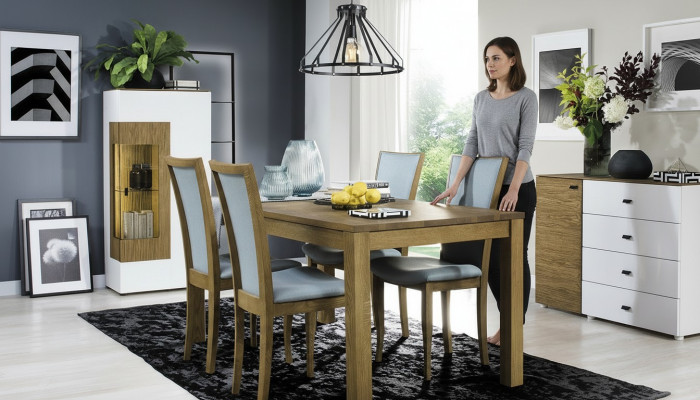 Set 4 Luxus Design Stull Polster Massiv Holz Büro Office Iesszëmmer Stull Sëtz