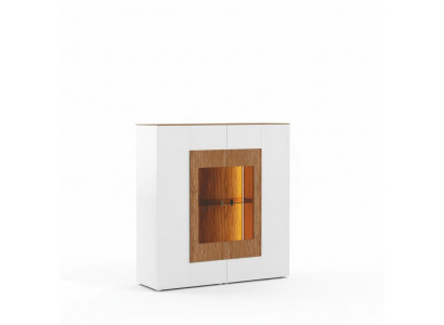 Vitrinn Glas Schaf Wohnzimmer Schaf 1dier. Vitrinnen Héichschaf Anrichte