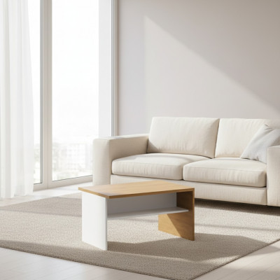 Wunnzëmmer Cofferdësch Bäisetëldësch Design Cofferdësch Lieder Sofa Dëscher nei Holz