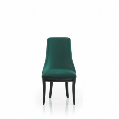 Set vun 6x Luxus Klassesch Iesszëmmer Stull Still Sëtz Modern Massiv Holz