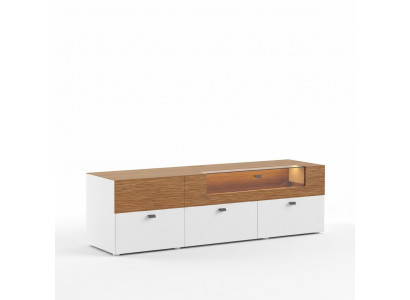 Sideboard TV Lowboard RTV XXL Schaf Cabinet Dësch Wunnzëmmer Holz Klassesch Barock