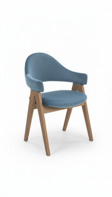 Iesszëmmer Set 6x Stull Luxus Design Polster Massiv Holz Still Sëtz Büro