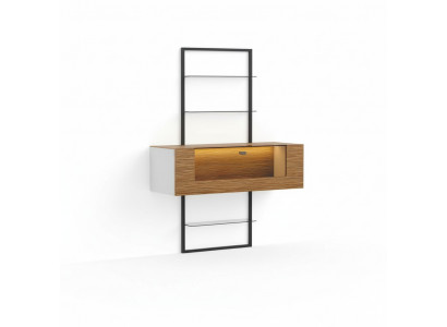 Designer Schafstrennung Regalwand Wunnzëmmer Schief System Büro Miwwelen 160cm