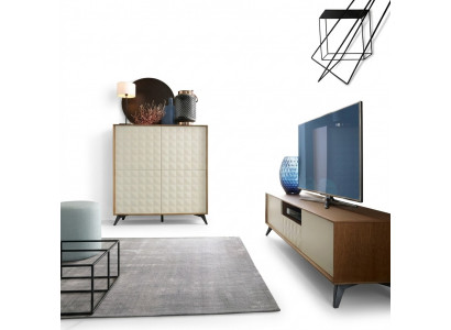 Set Modern Wunnwand Kommode RTV Wunnzëmmer Stil Wunnwänn