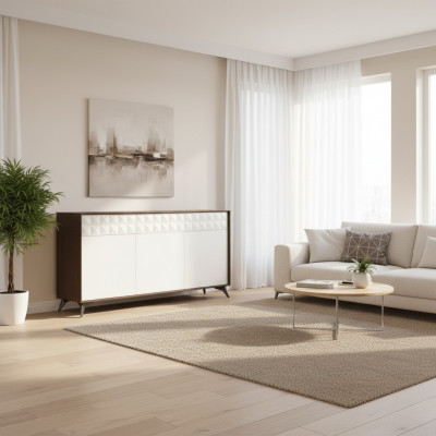 Luxus Kommod Schaf Sideboard Kommoden Schief Stil Miwwelen Anrichte 167 cm xxl