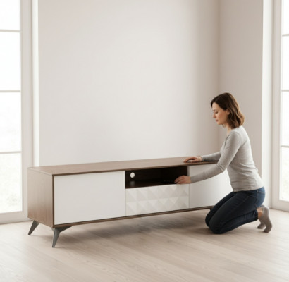 RTV Design-Säitbord Fernsehwand Lowboard Luxus nei Regaler Nei Kommode Schaf