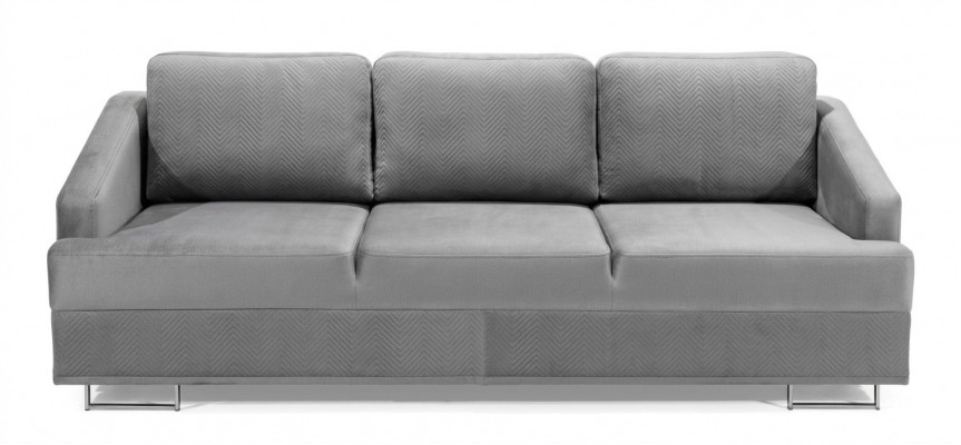 Dreiplaz-Sofa 3-Plaz Canapé Wunnoase Stoffpolster Lümmel Cauch nei Garnitur