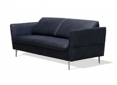 dräisëtzer 3-Sëtzer Sofa Wunnlandschaft Garnitur Stoft Polster Couch Design nei