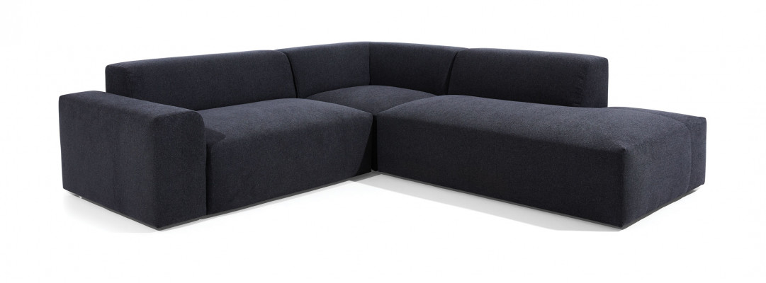 Eckcanapé L-Form Canapé Wunnlandschaft Garnitur Polster Stoff Design Modern