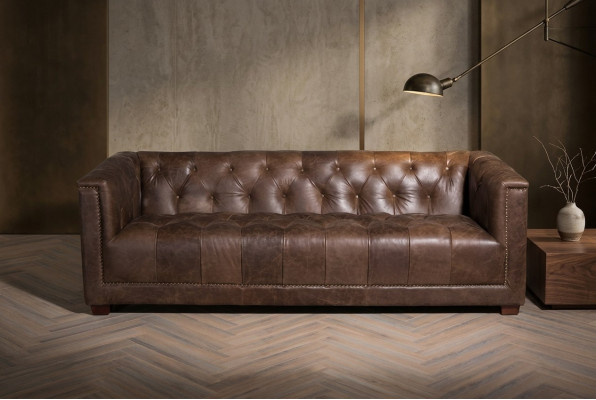 Chesterfield 3+1 Sëtzer Sofagarnitur Sofa Couch Stoff Lieder Couchen Garnitur