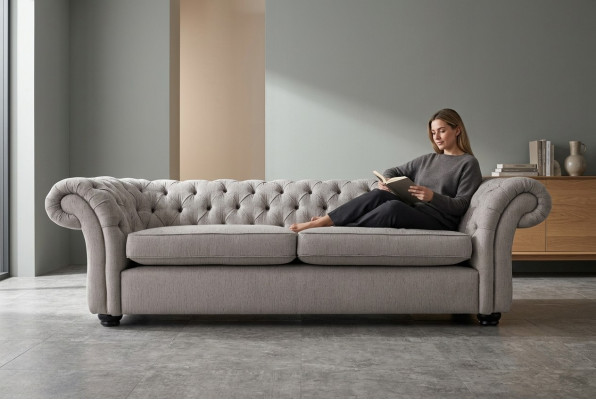 Englesch Sëtz Këssen Couch - Textil Sofa Schlofs Sof'en Couchen Nei