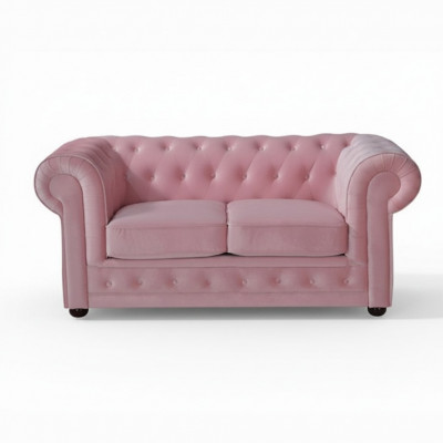 Chesterfield Sofa Couch Polster Stoff Lieder Canapéë Polster Garnitur 4 Sëtzer