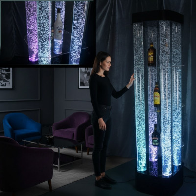 Geféiert Waasser Mauer Bar Regal Säll Waassersäll Comptoir Designer