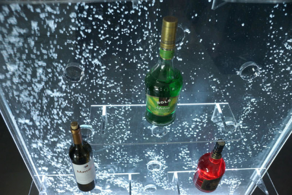 Led Waasser Mauer Bar Regal Kolonn Waassersäulen Comptoir Regaler Designer