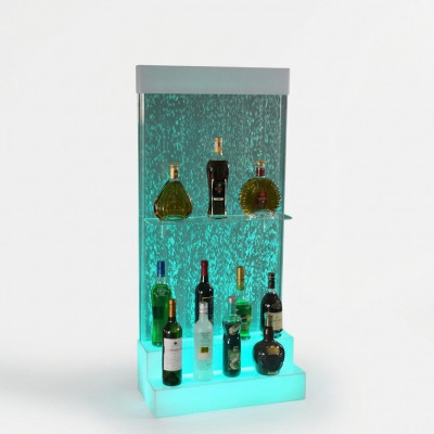 Designer LED Bar Gestell Waasserwand Bar Theke Regal Miwwelen