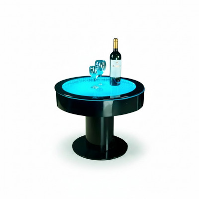 Ronn Dësch Bar Ronnen Dëscher LED Waasser Spill Beliicht LED Miwwelen