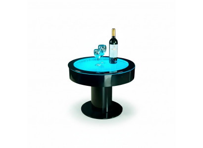 Ronn Dësch Bar Ronnen Dëscher LED Waasser Spill Beliicht LED Miwwelen
