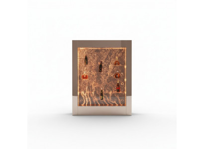 LED Waasser Wand Regal Bar Ariichtung Ausgefalene Regaler Schaf.