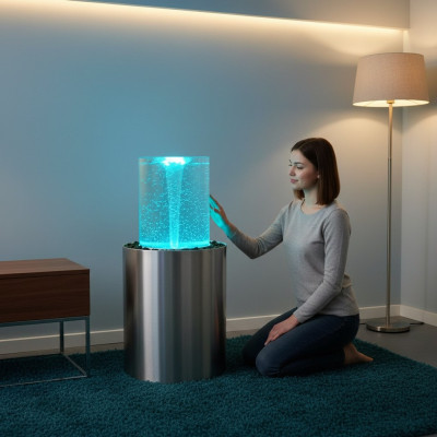 Luuchten LED Steeluucht Steeluucht Dekorativ Luuchten Dësch Waassersailen