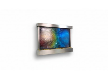 LED Waasserwand Designer Waasser Sailen Waasserfall Bild Kader 145x97