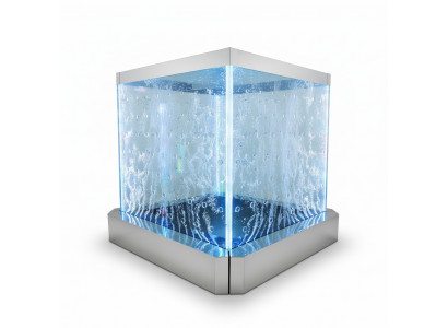 Wandpanel LED Waasserwand Waasser Wänn Waasserblasen Wand