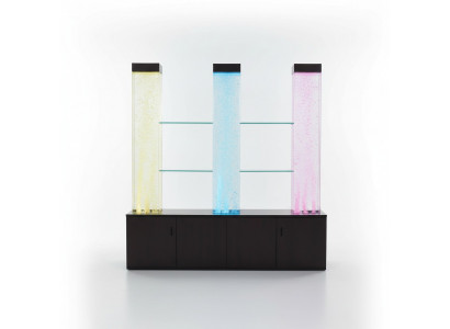 LED Regal Bar Waasser Mauer Säil beliicht Waassermaueren Bar Theke Regal Miwwelen