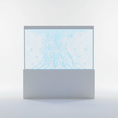 Modern Trennmauer Waasser Wänn LED Dekorativ Waasserwand Beliicht Wand