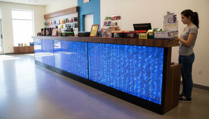 Tresen Regal Bar Waasser Mauer Sail Beliicht Waassermaueren Bar Theke